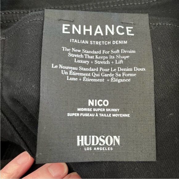 NWT hudson enhance nico mid rise super skinny ankle 25 - Picture 5 of 9
